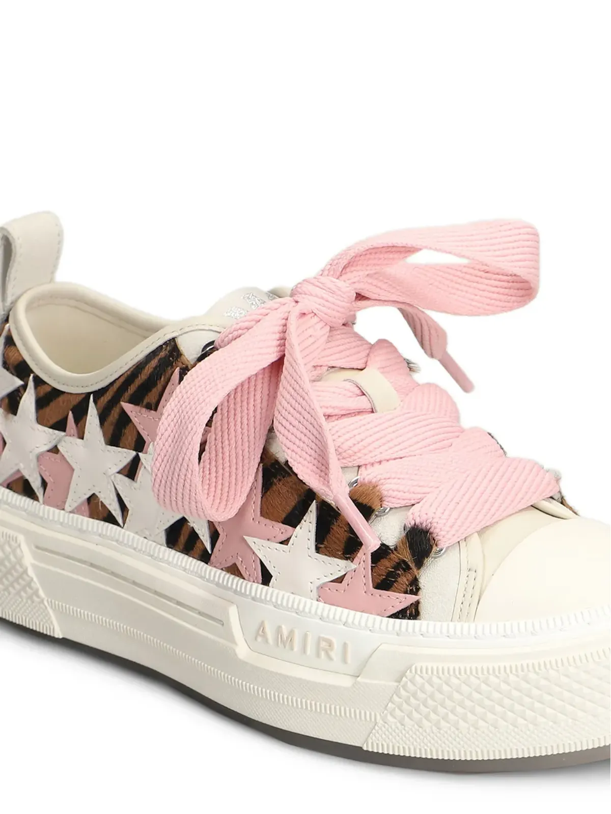 AMIRI 星柄レースアップスニーカー - 画像5