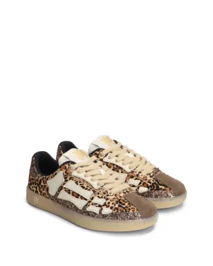 AMIRI animal-print lace-up sneakers - Brown - サムネイル2