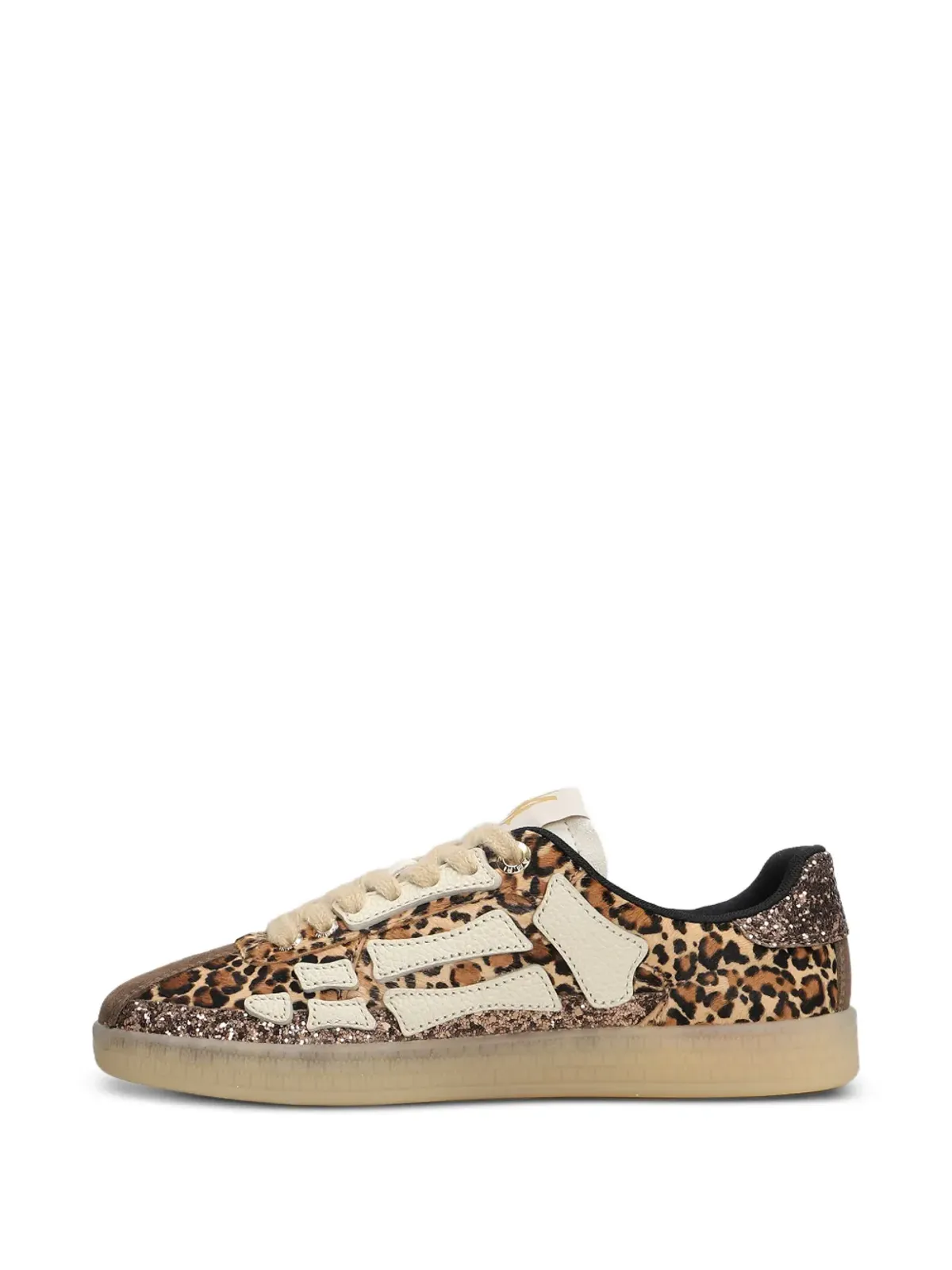 AMIRI animal-print lace-up sneakers - Brown - 画像4