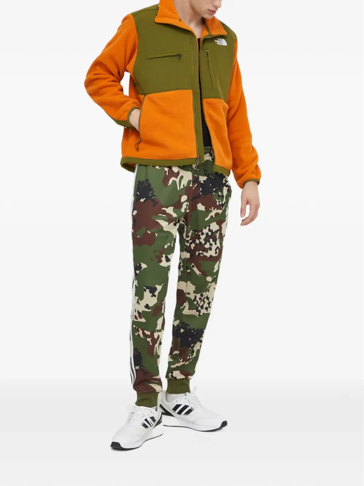 The North Face カラー ブロック ジップジャケット - 画像2