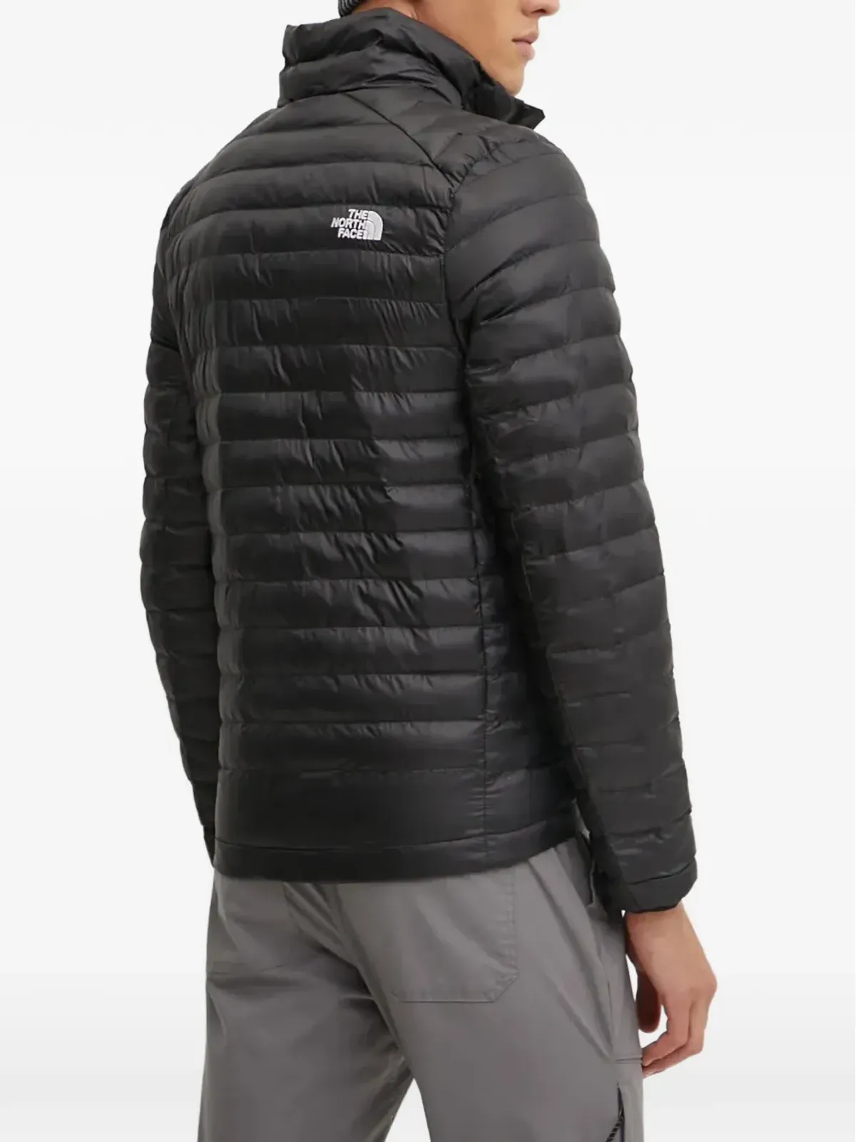 The North Face ロゴキルテッドジャケット - 画像5