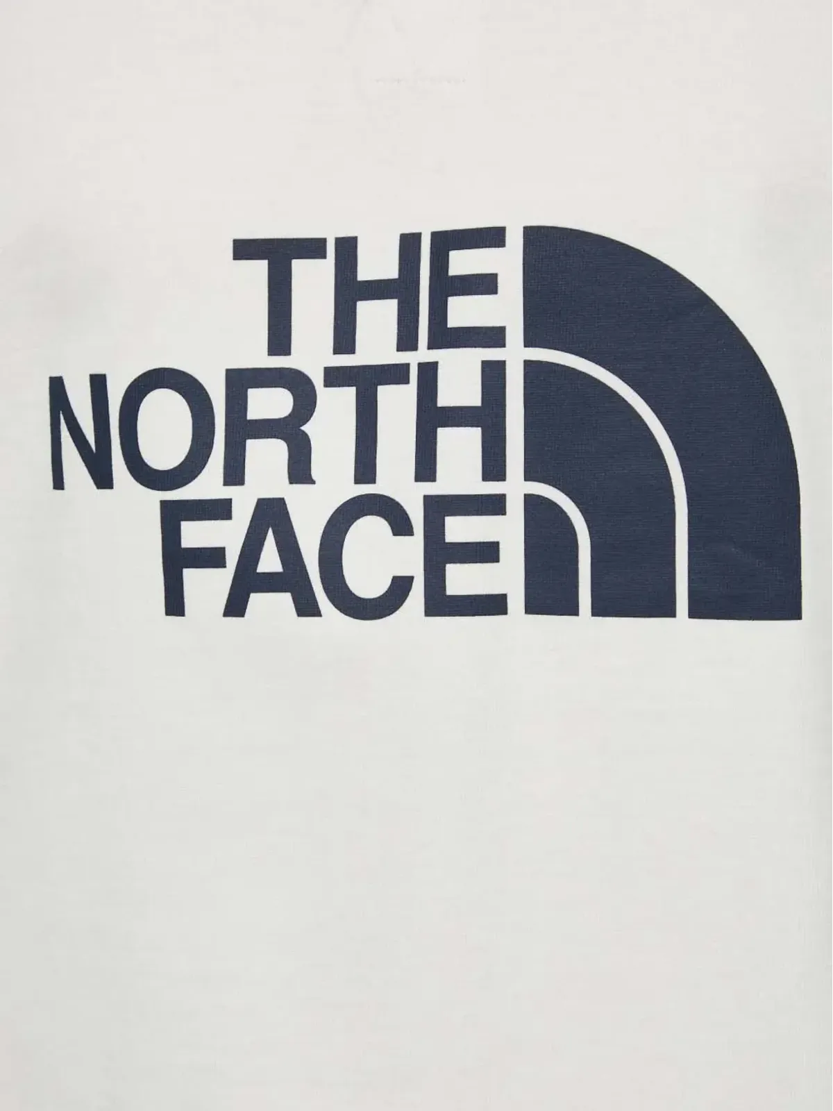The North Face オフホワイト ストライプ袖 ロゴプリント ポロシャツ - 画像5