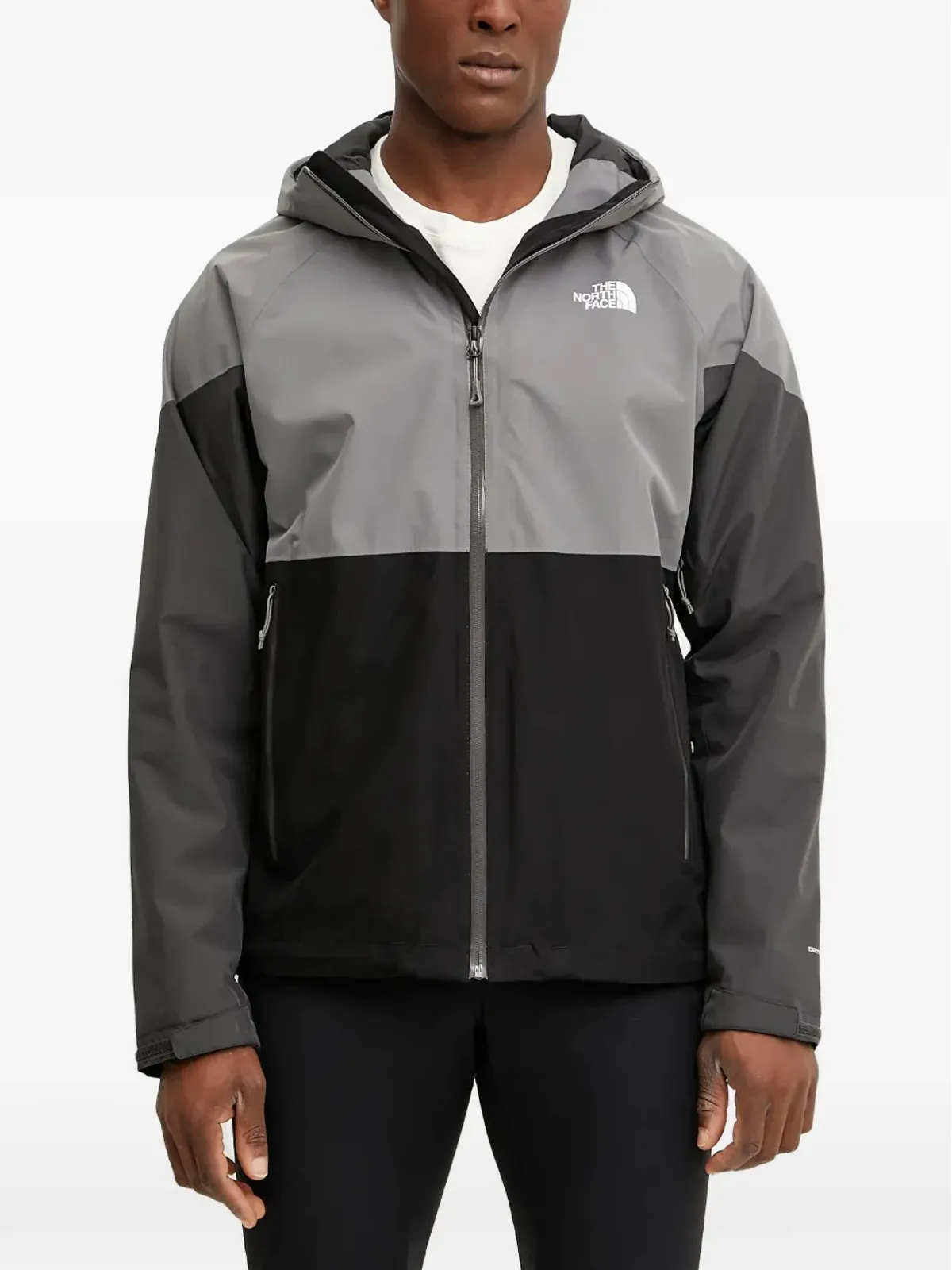 The North Face カラーブロック フード付きジャケット - 画像1