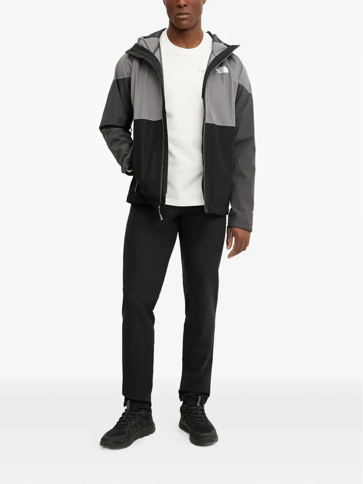 The North Face カラーブロック フード付きジャケット - 画像2