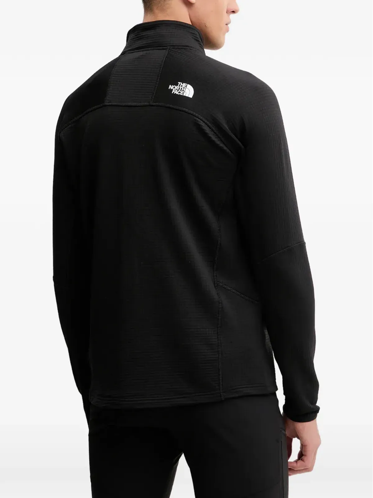 The North Face 長袖ジップアップスウェットシャツ - ブラック - 画像3