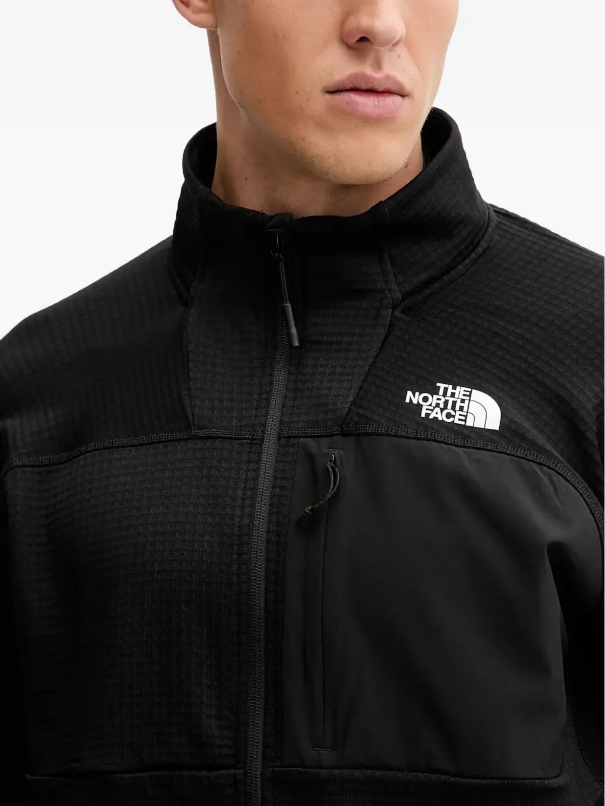 The North Face 長袖ジップアップスウェットシャツ - ブラック - 画像4