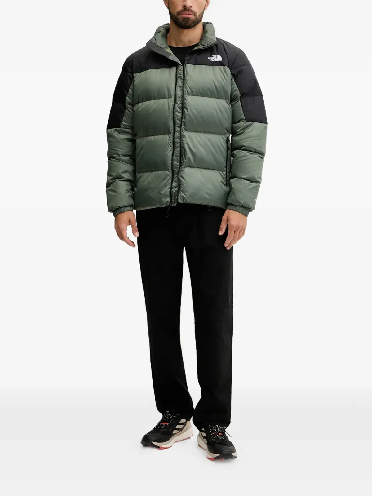 The North Face ロゴアップリケスキージャケット - 画像2