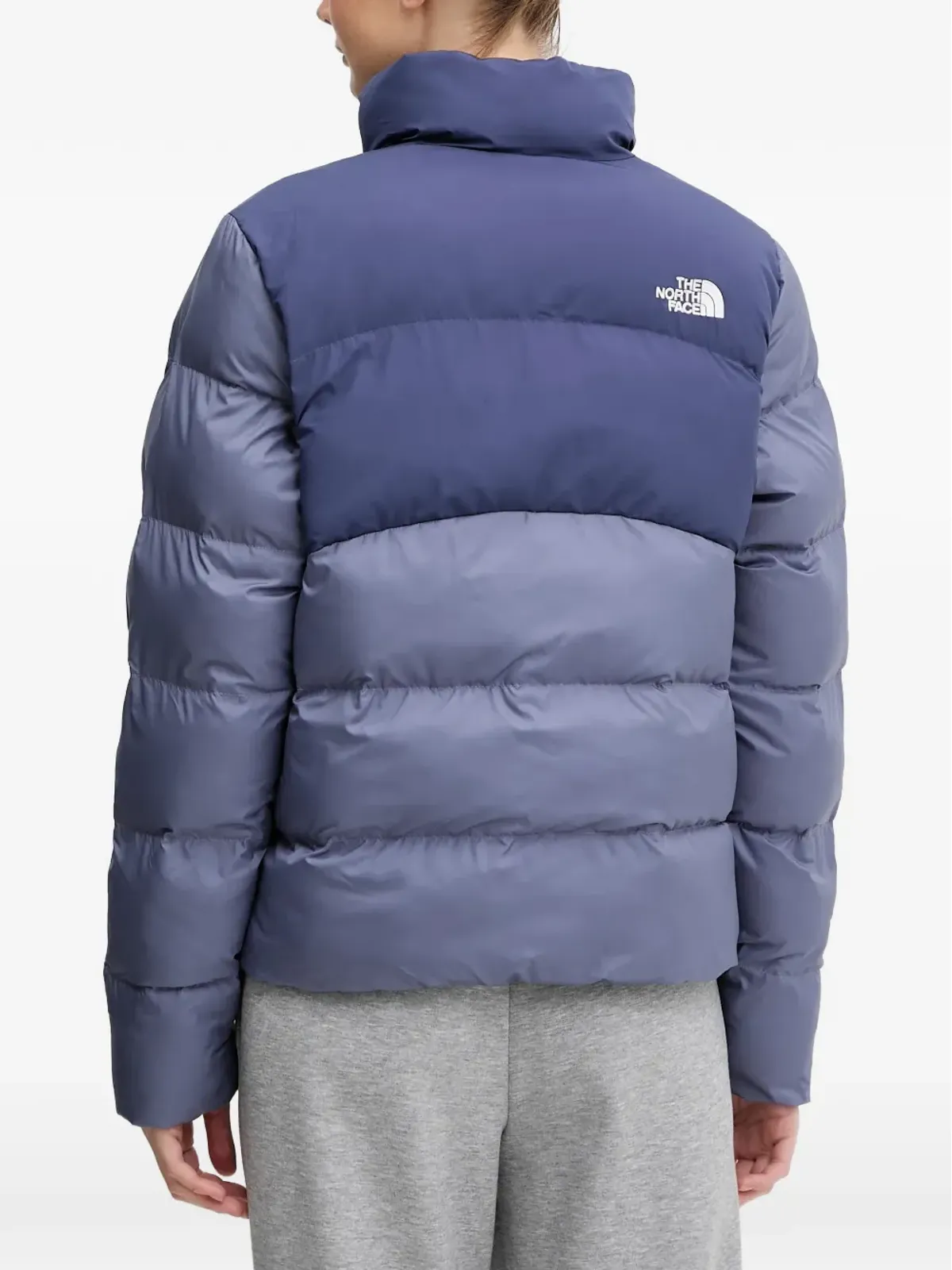 The North Face ツートーンパディッドジャケット ブルー - 画像3
