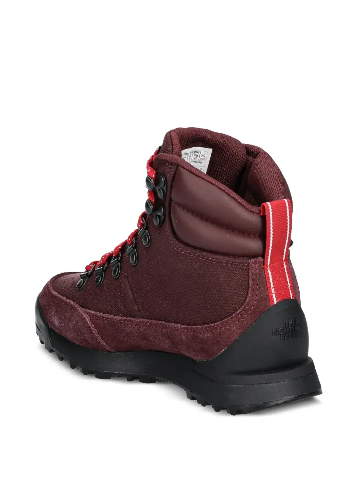 The North Face バック・トゥ・バークレー IV レースアップ アンクル パフォーマンス ブーツ レッド - 画像3