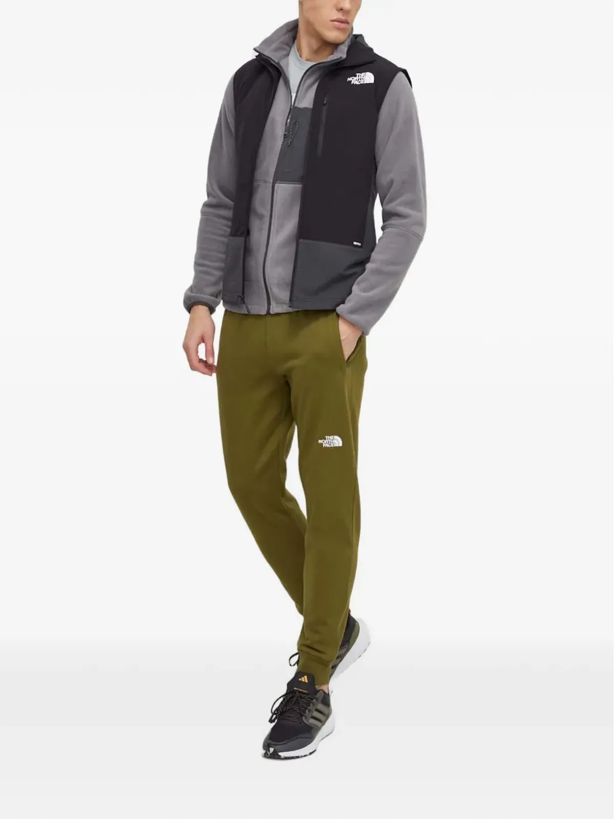 The North Face ロゴディテール ジップ ジレ - 画像2