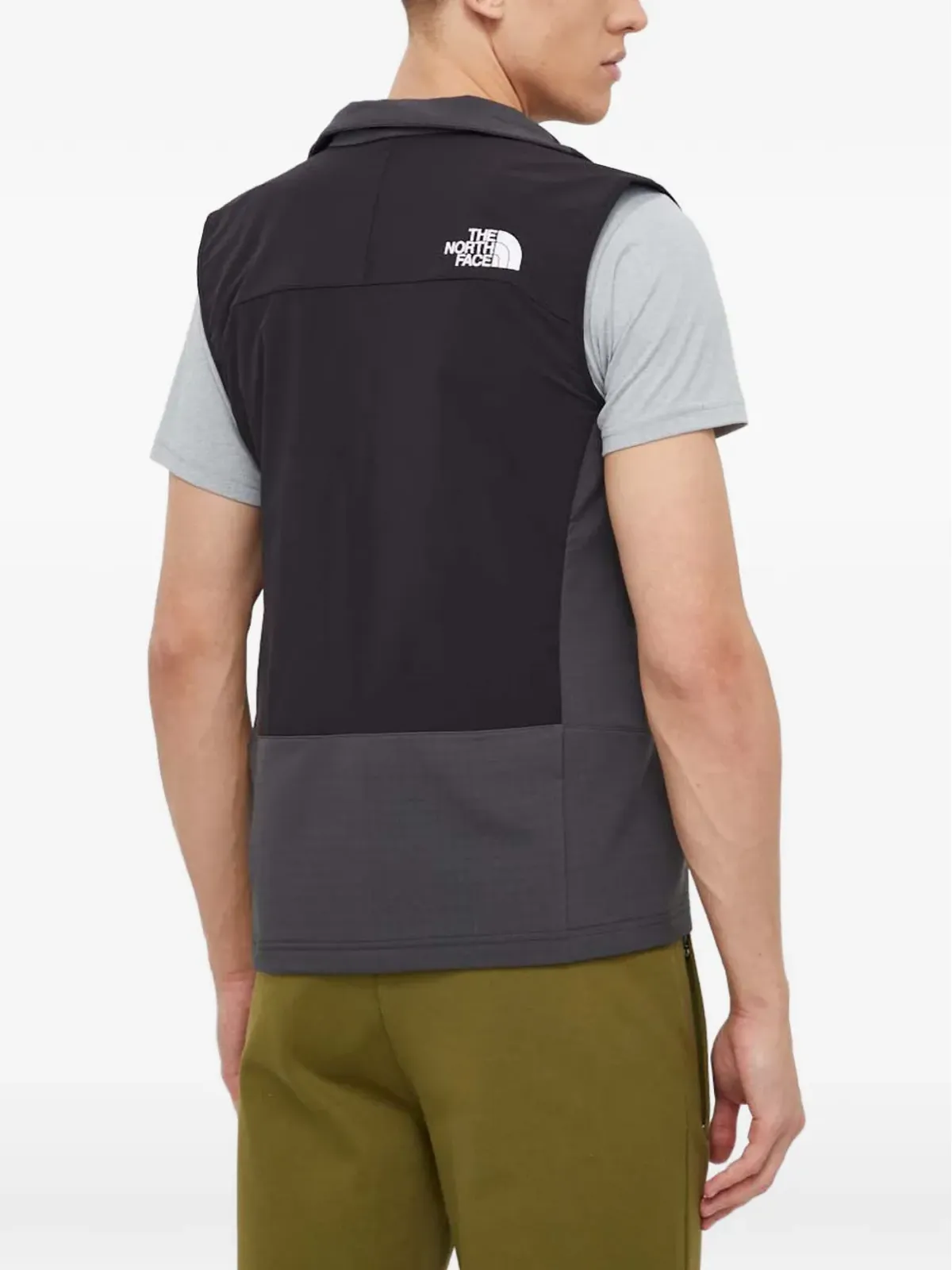 The North Face ロゴディテール ジップ ジレ - 画像3