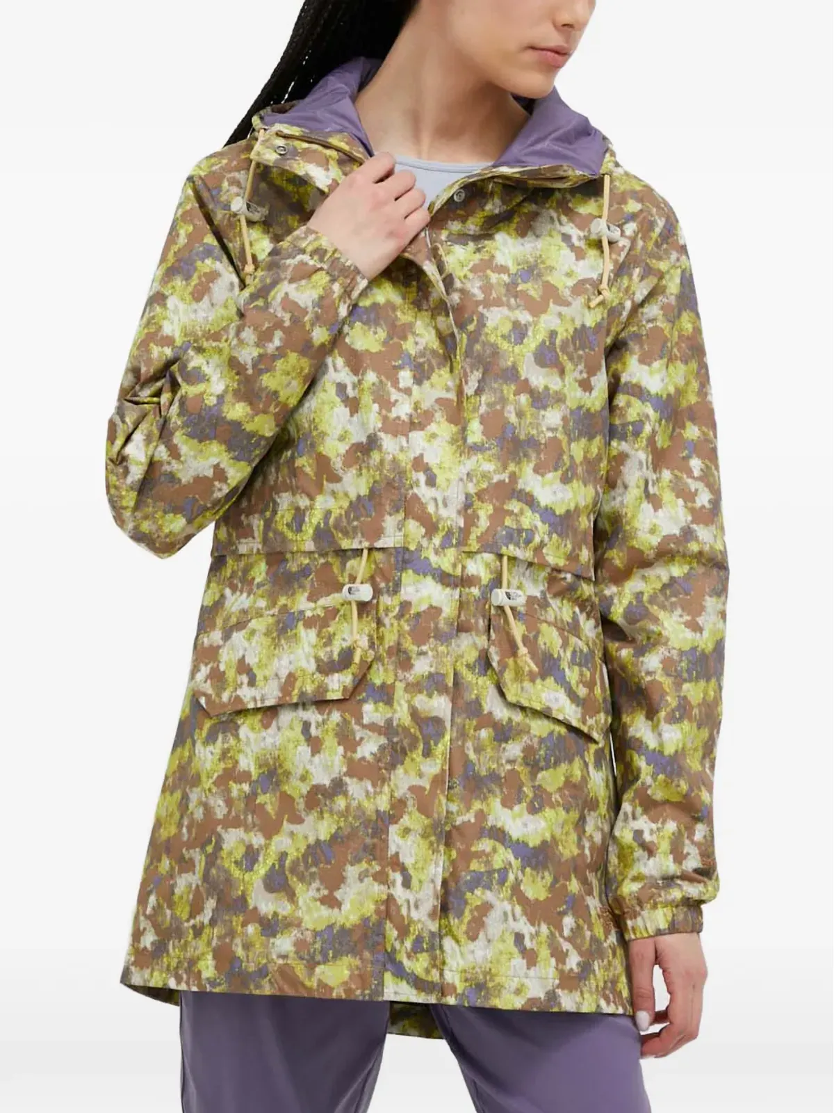The North Face M66 ユーティリティ カモフラージュ柄フード付きジャケット - 画像1