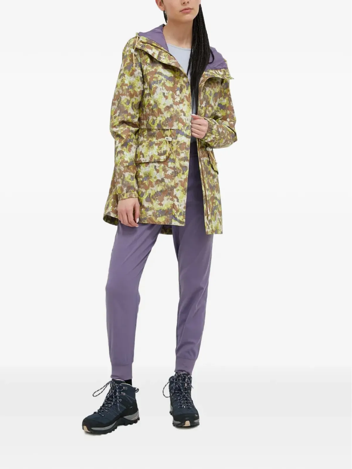The North Face M66 ユーティリティ カモフラージュ柄フード付きジャケット - 画像2