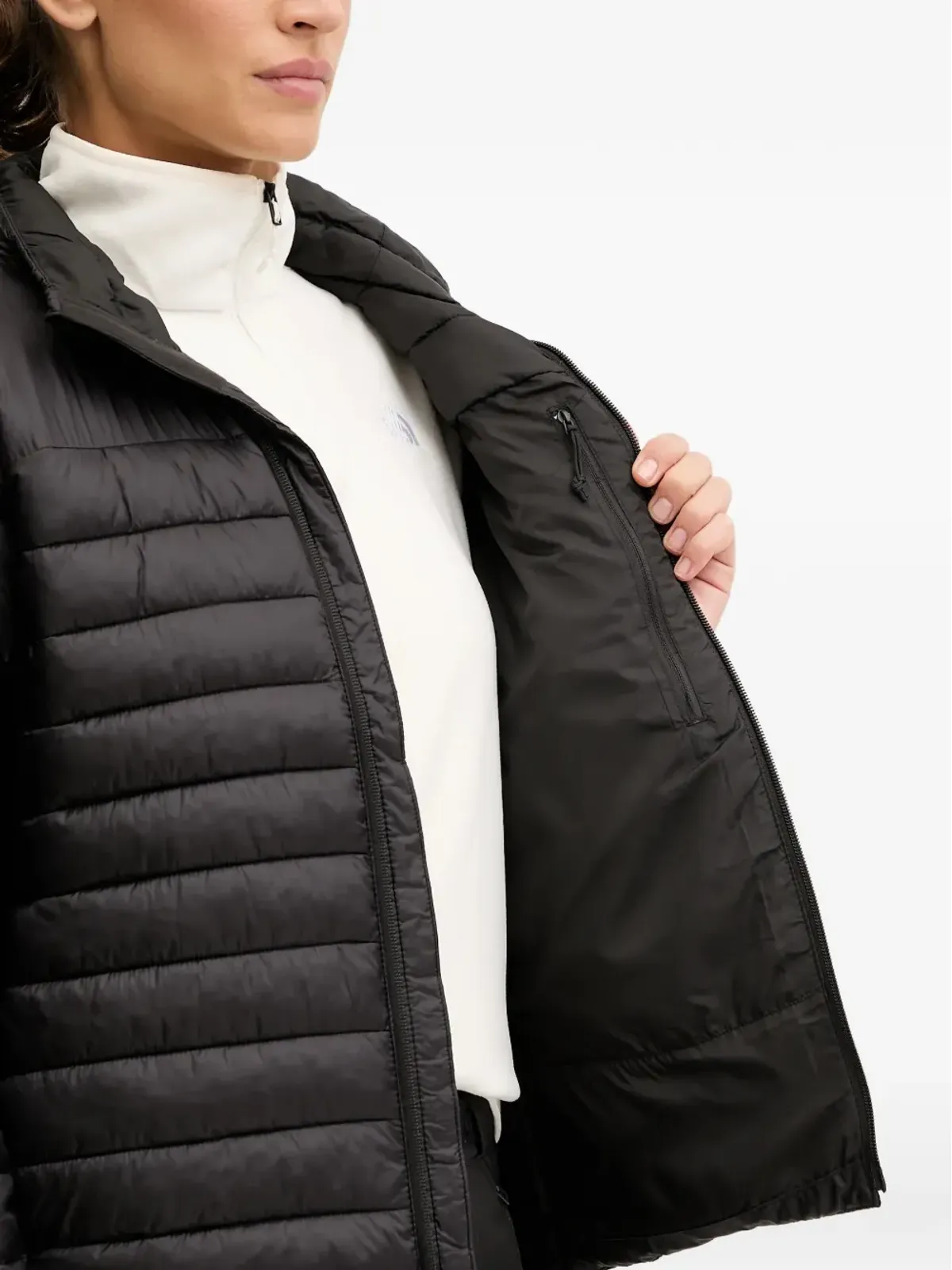 The North Face テラ ロゴ ジップ パディッド ジャケット - 画像4