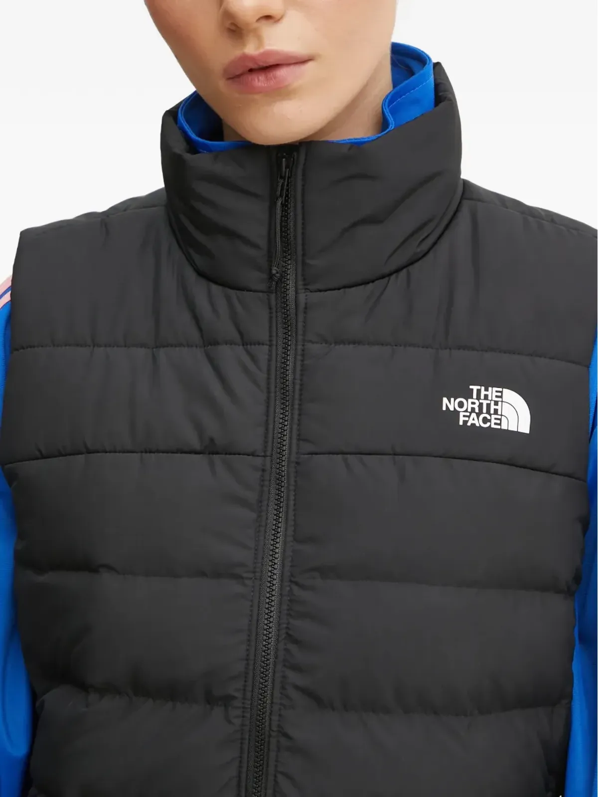 The North Face Aconcagua 3 logo padded gilet - Black - 画像4