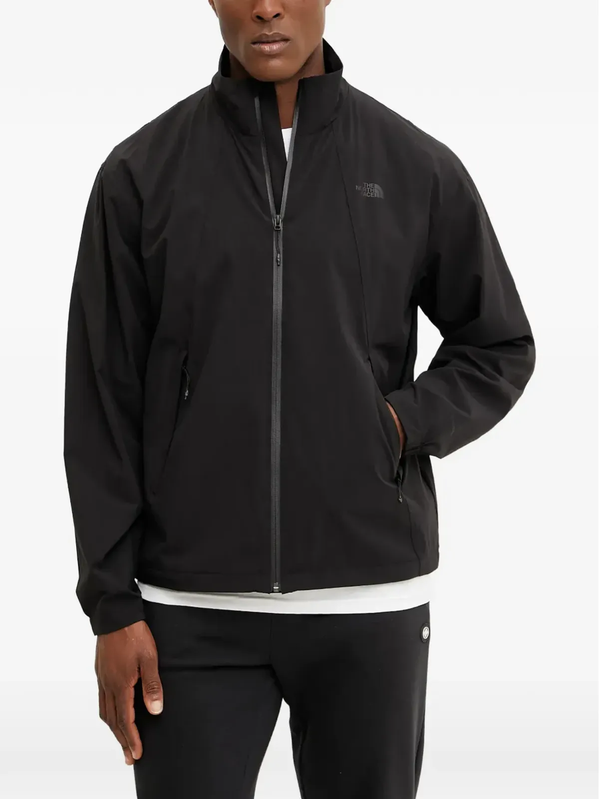The North Face ジップファネルネックジャケット - 画像1