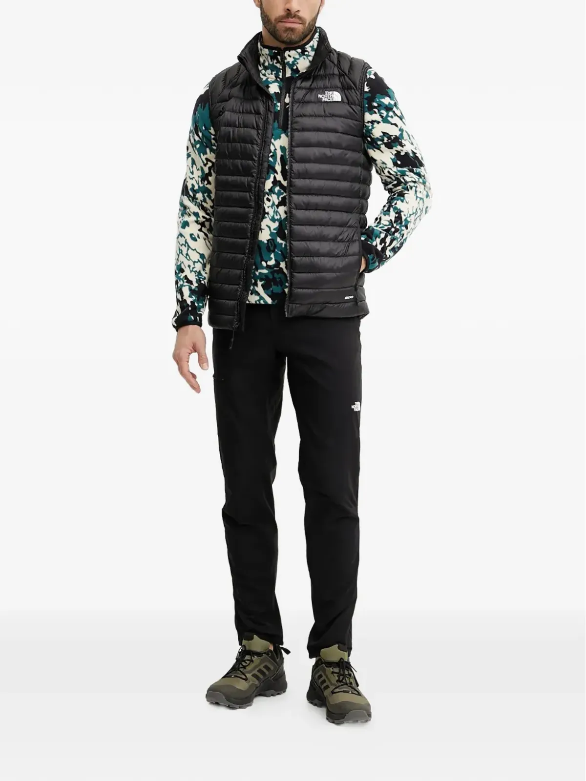 The North Face キルテッド中綿ジレ - 画像2