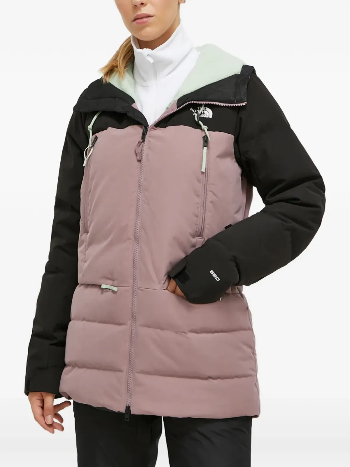 The North Face Pallie フード付きキルティングスキージャケット - 画像1