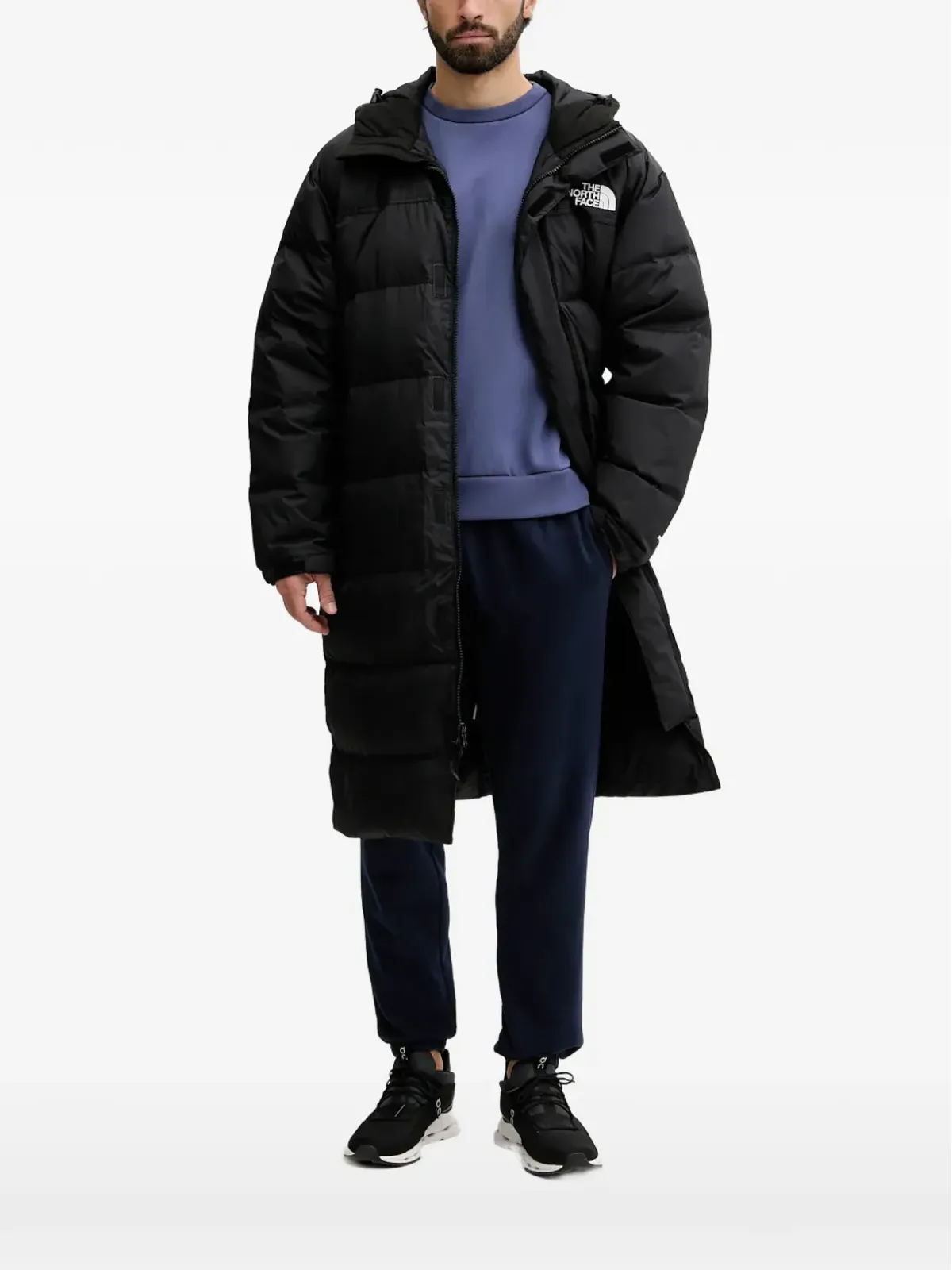 The North Face Nuptse hooded padded coat - 画像2