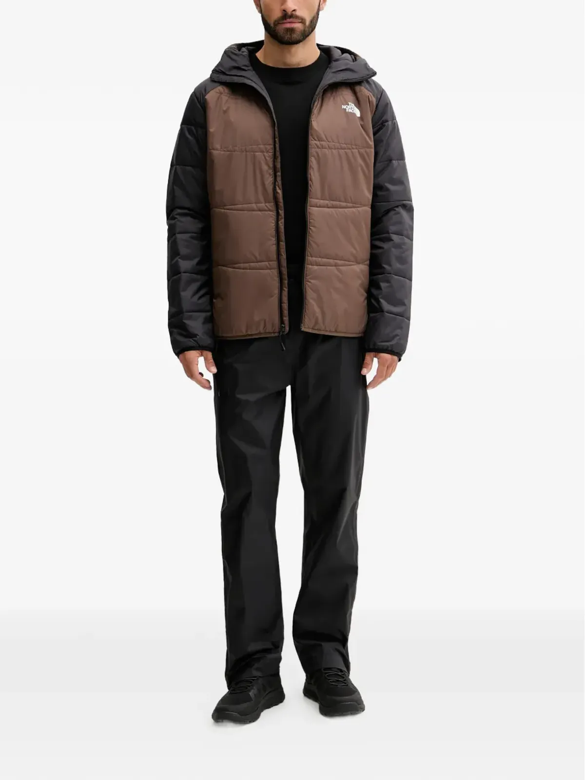 The North Face フード付きカラー・ブロック ジャケット - 画像2