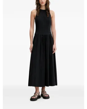 Abercrombie & Fitch Aラインホルターネックミディドレス - サムネイル1