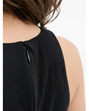 Abercrombie & Fitch Aラインホルターネックミディドレス - サムネイル5