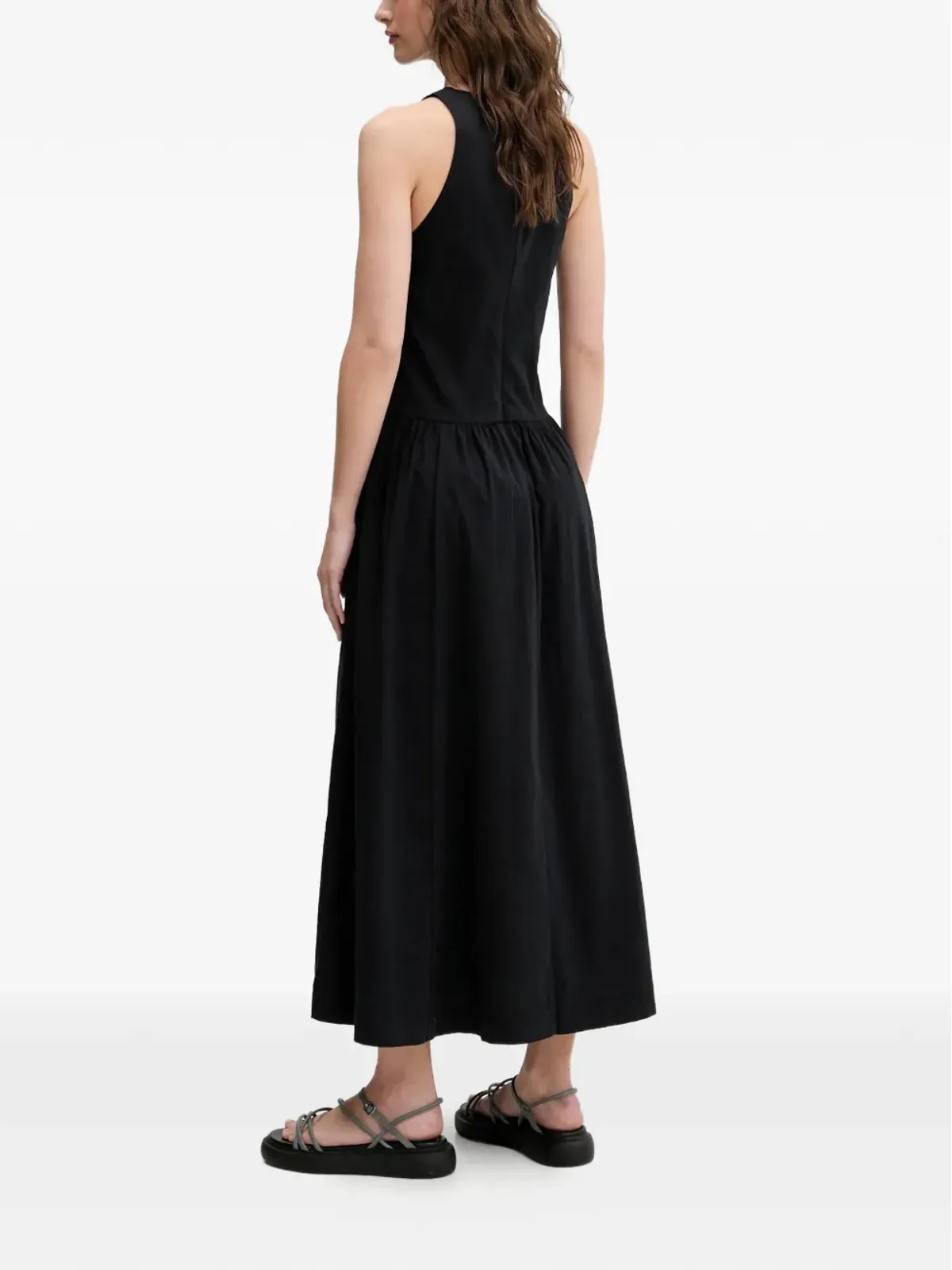 Abercrombie & Fitch Aラインホルターネックミディドレス - 画像3