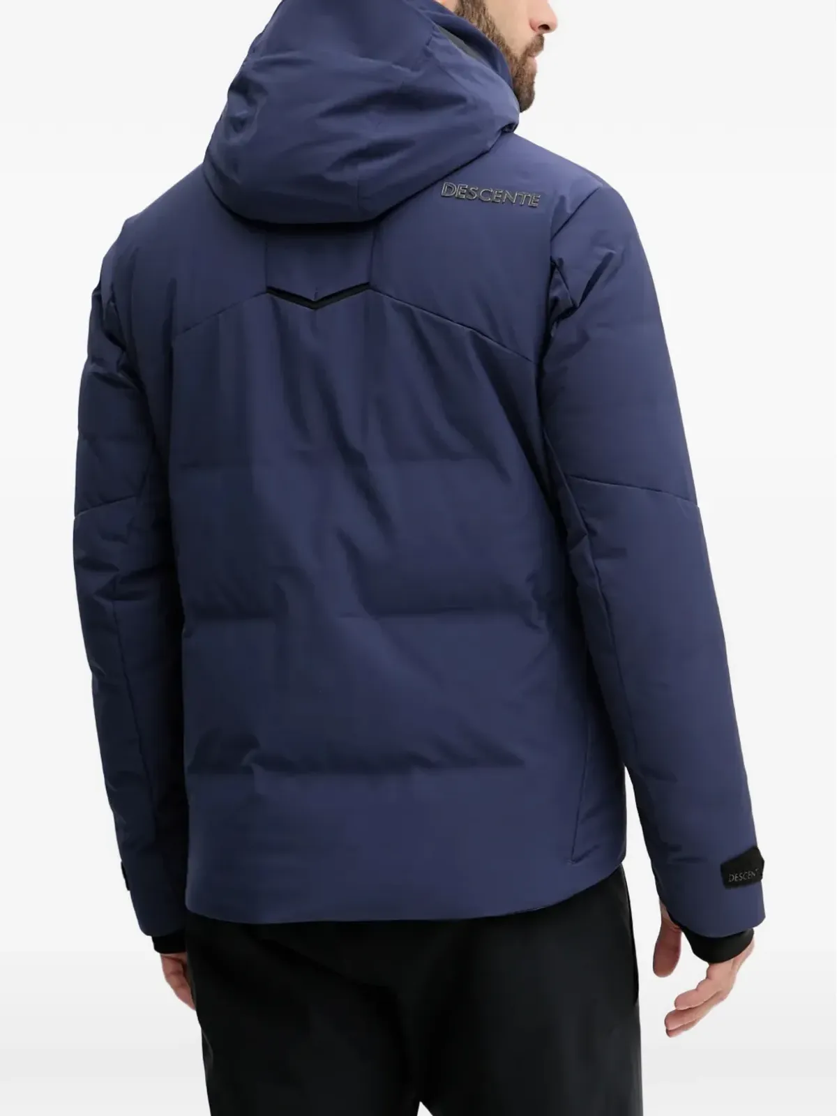 DESCENTE フード付きジップファスナー式スキージャケット - 画像3