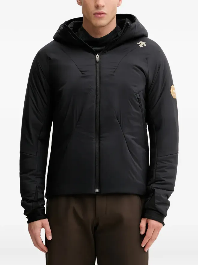 DESCENTE DESCENTE フード付きロゴ入りスキージャケットの商品画像