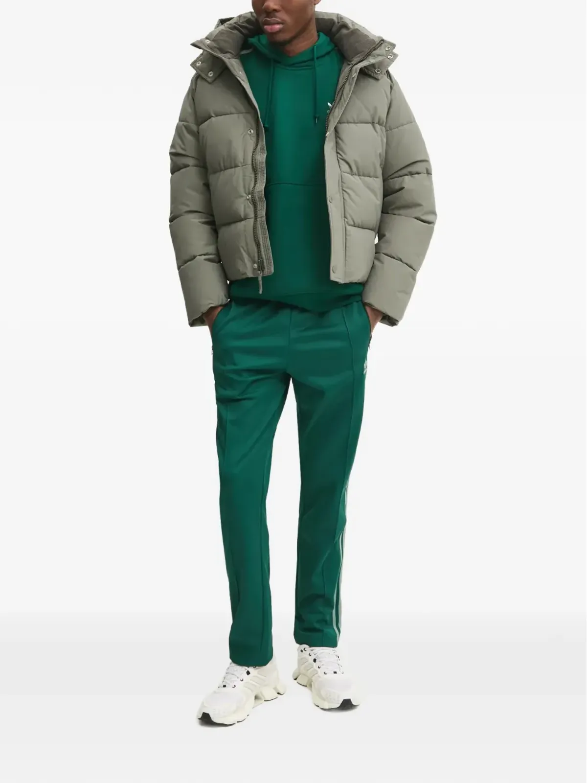 Abercrombie & Fitch フード付きパファージャケット - 画像2