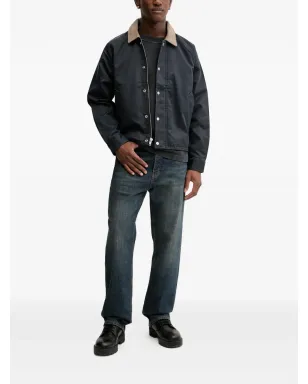 Abercrombie & Fitch 襟付きシャツジャケット ブルー - サムネイル2