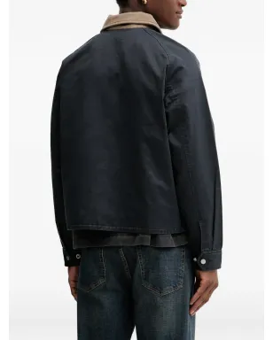Abercrombie & Fitch 襟付きシャツジャケット ブルー - サムネイル3