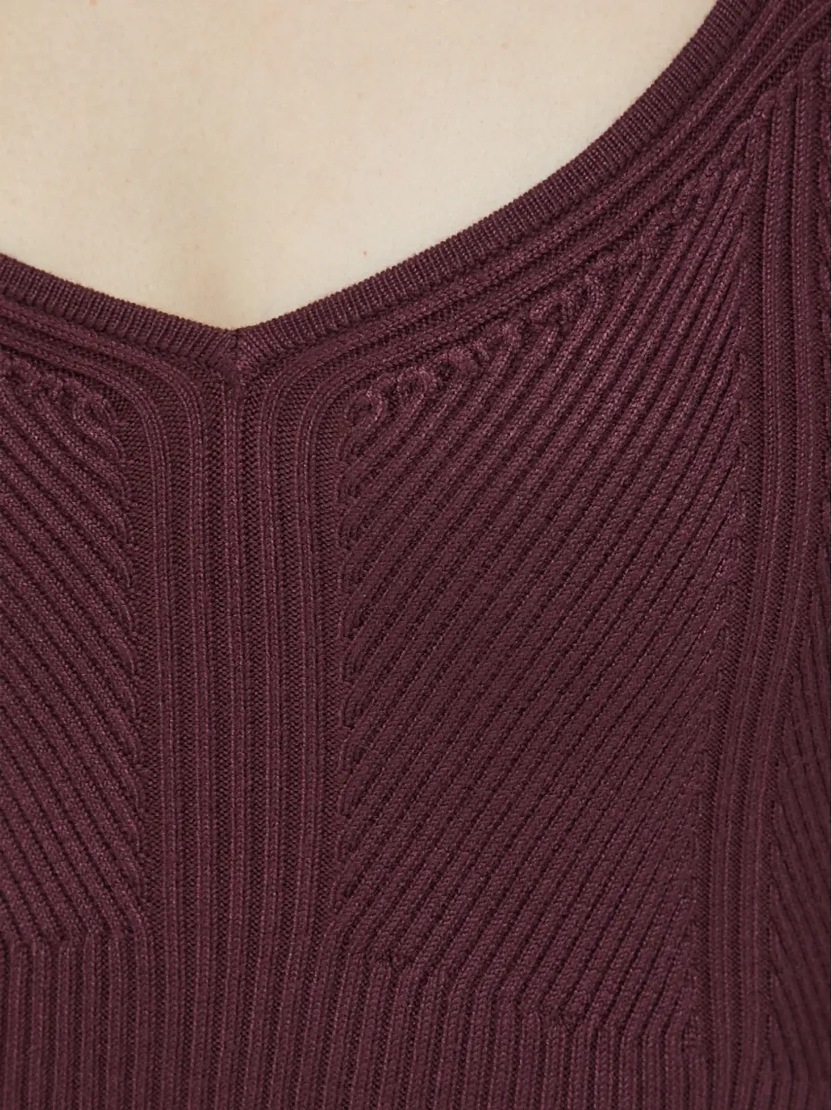 Abercrombie & Fitch Vネック ミディドレス - 画像5