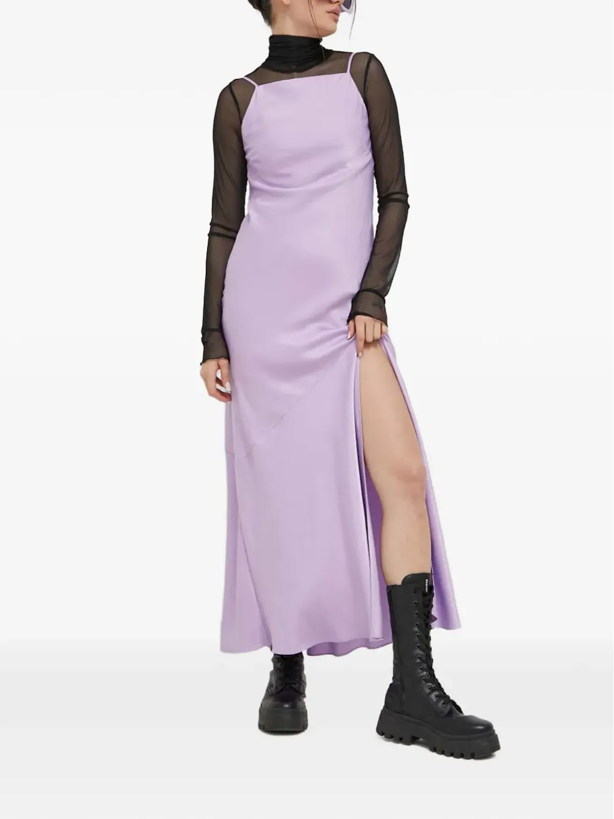 Abercrombie & Fitch サイドスリット入りマキシドレス - 画像2