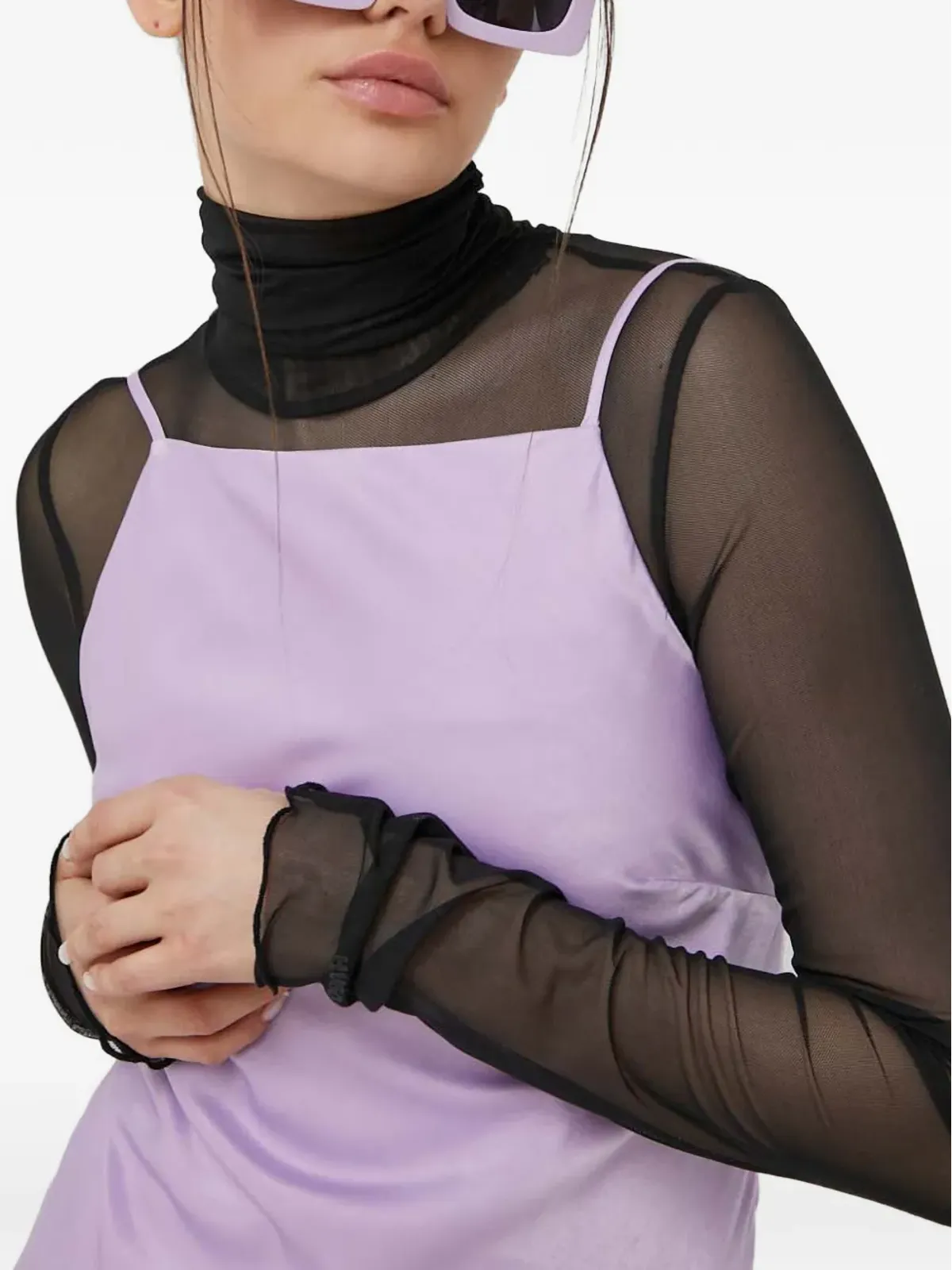 Abercrombie & Fitch サイドスリット入りマキシドレス - 画像4