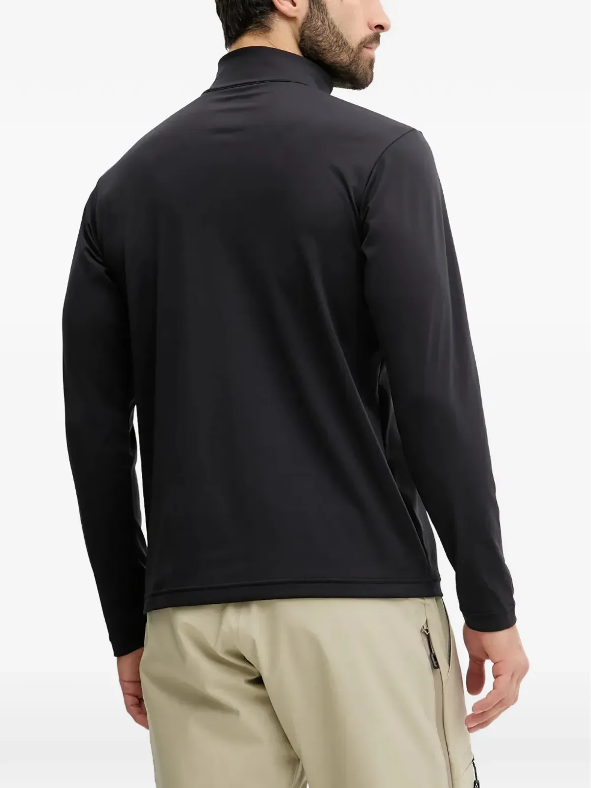 DESCENTE ジップファスナー付きハイネックスキートップ - 画像3