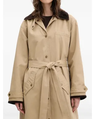Abercrombie & Fitch ベルト付きロングコート - サムネイル4