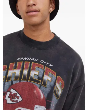 Abercrombie & Fitch Kansas Chiefs グラフィックプリント セーター（グレー） - サムネイル4