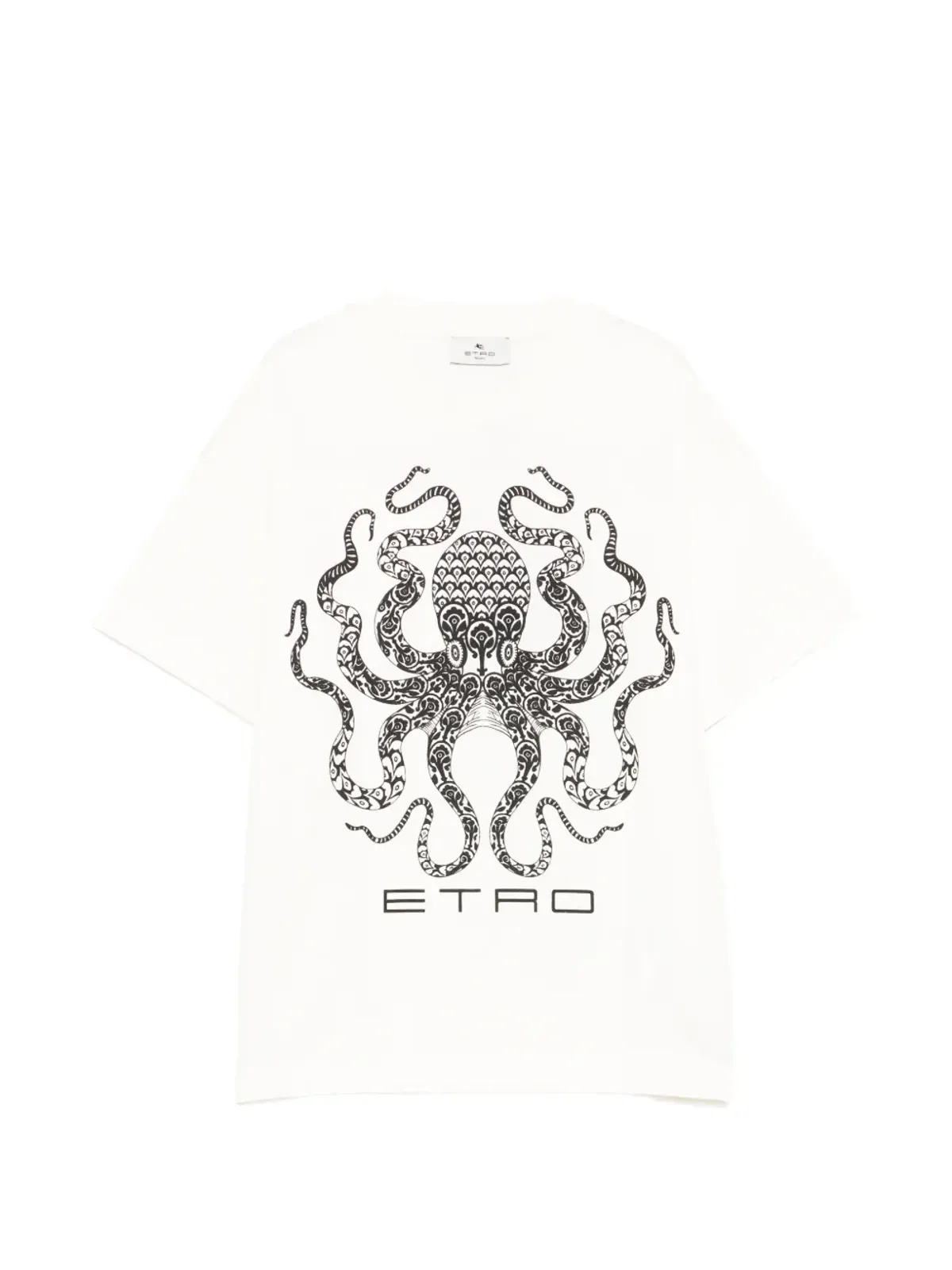 ETRO KIDS オクトパスプリントTシャツ - Neutrals - 画像1