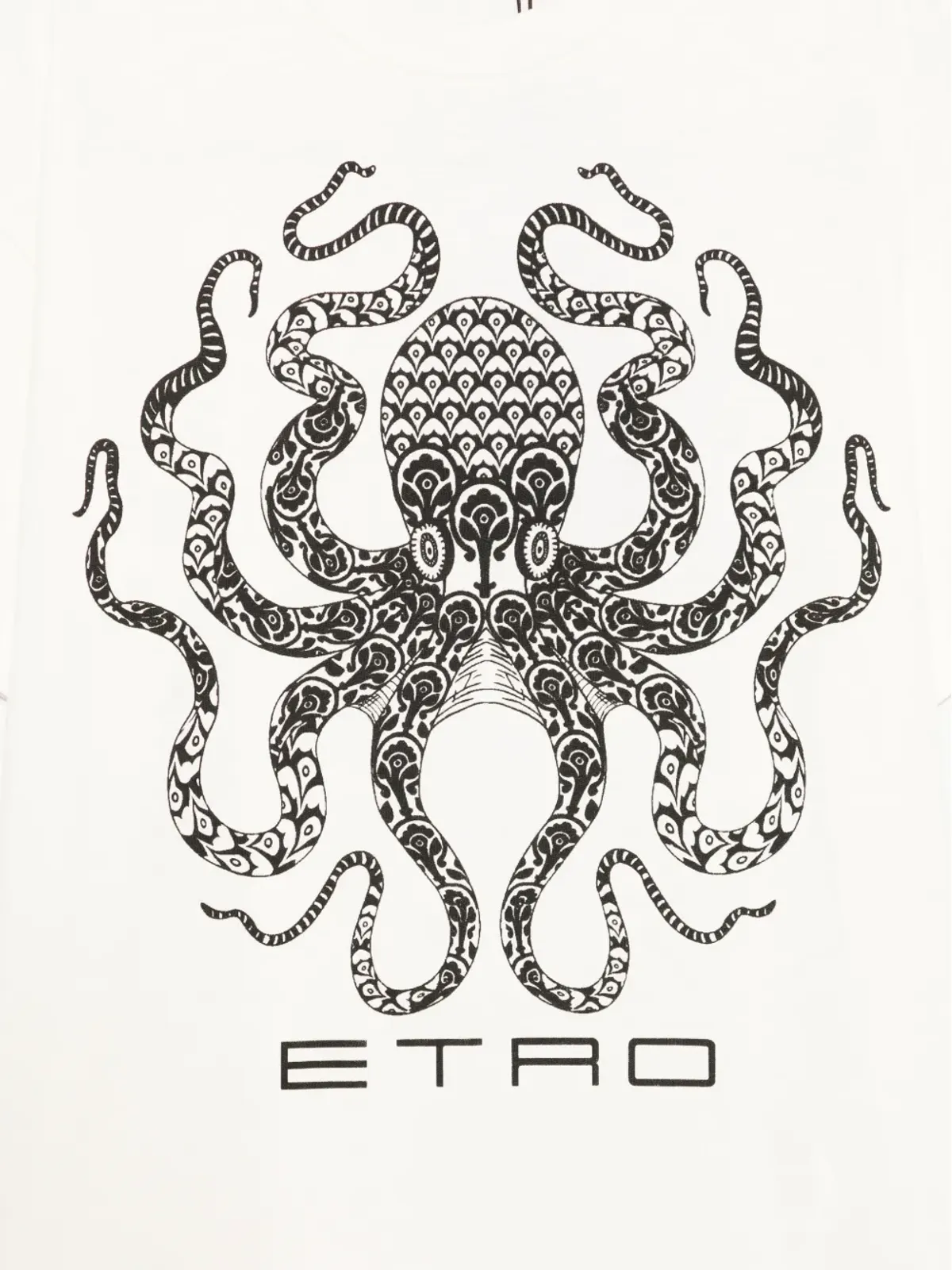 ETRO KIDS オクトパスプリントTシャツ - Neutrals - 画像3