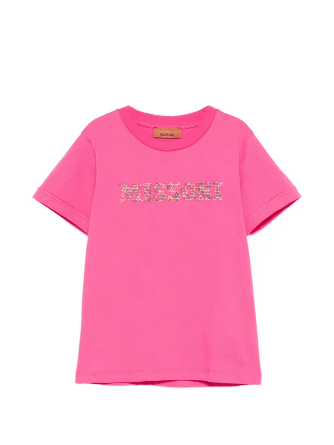 Missoni Kids Missoni Kids 装飾入りTシャツの商品画像