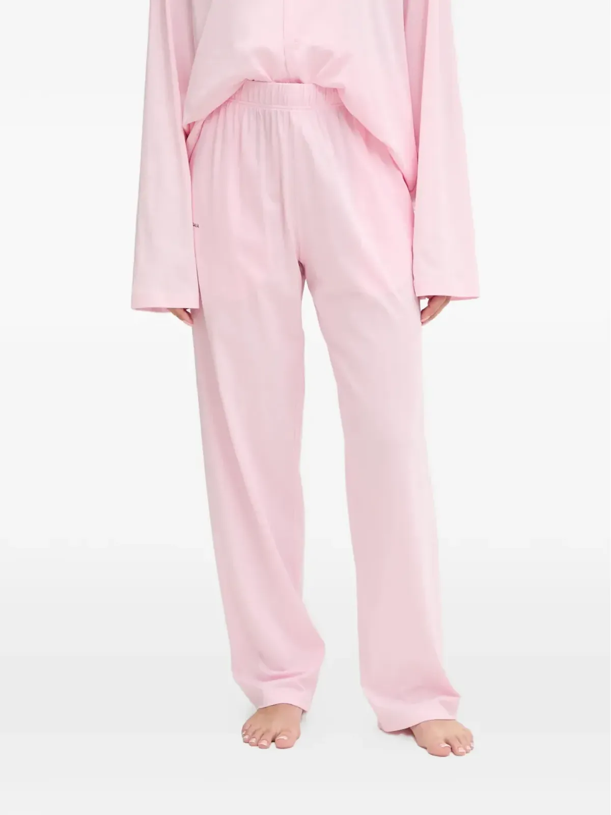 Pangaia ボタン付き長袖ナイトウェアセット - Pink - 画像3