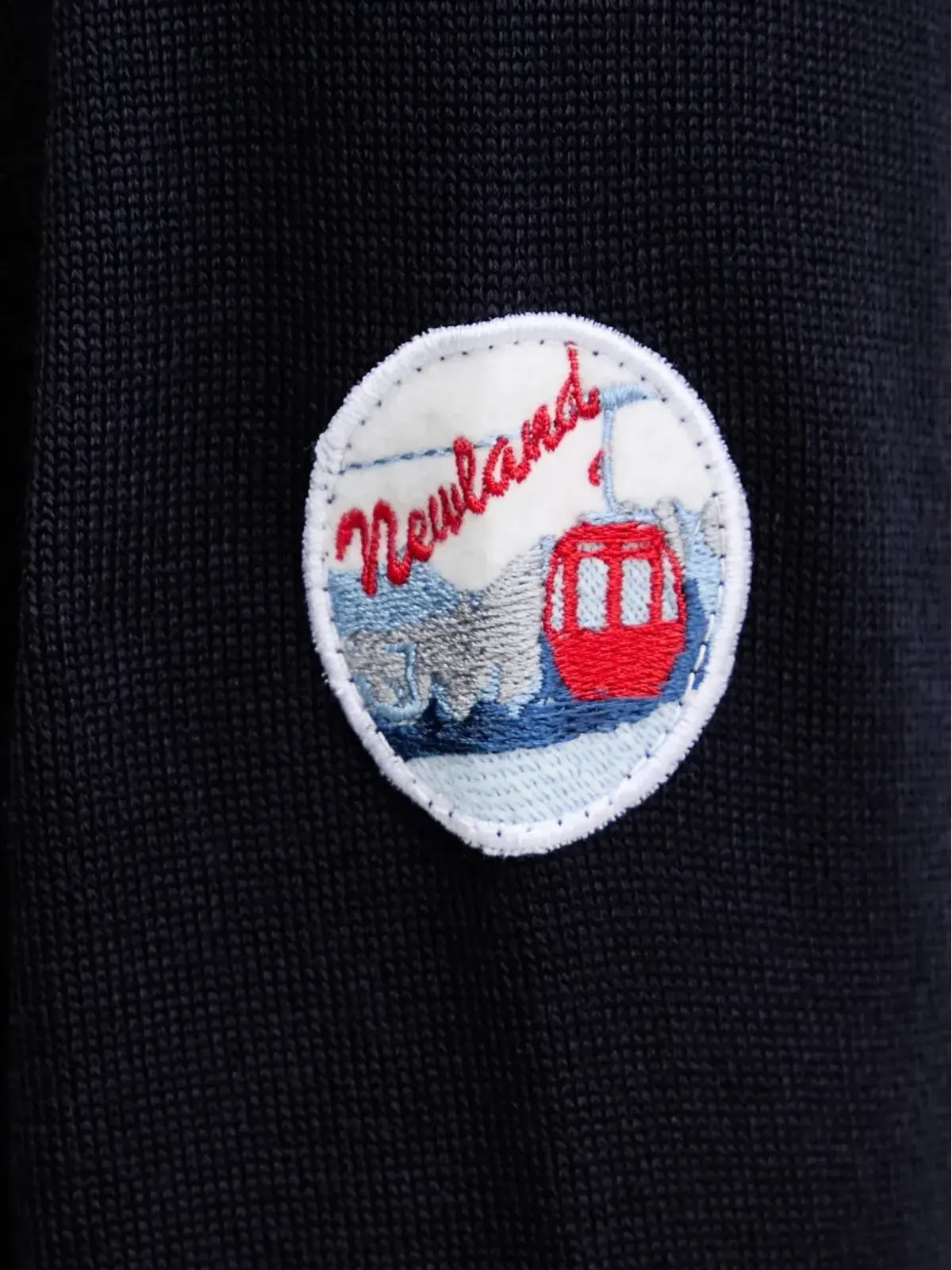 NEWLAND ジップ刺繍スキートップ - 画像5