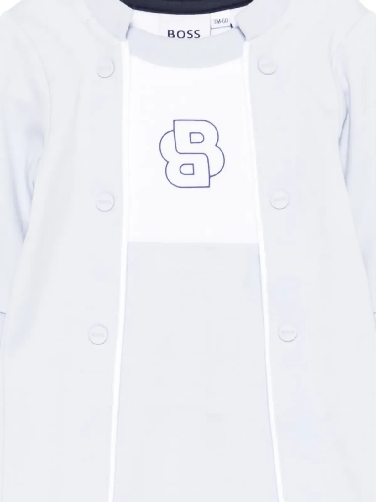 BOSS Kidswear ロゴ入りパジャマ - ブルー - 画像3