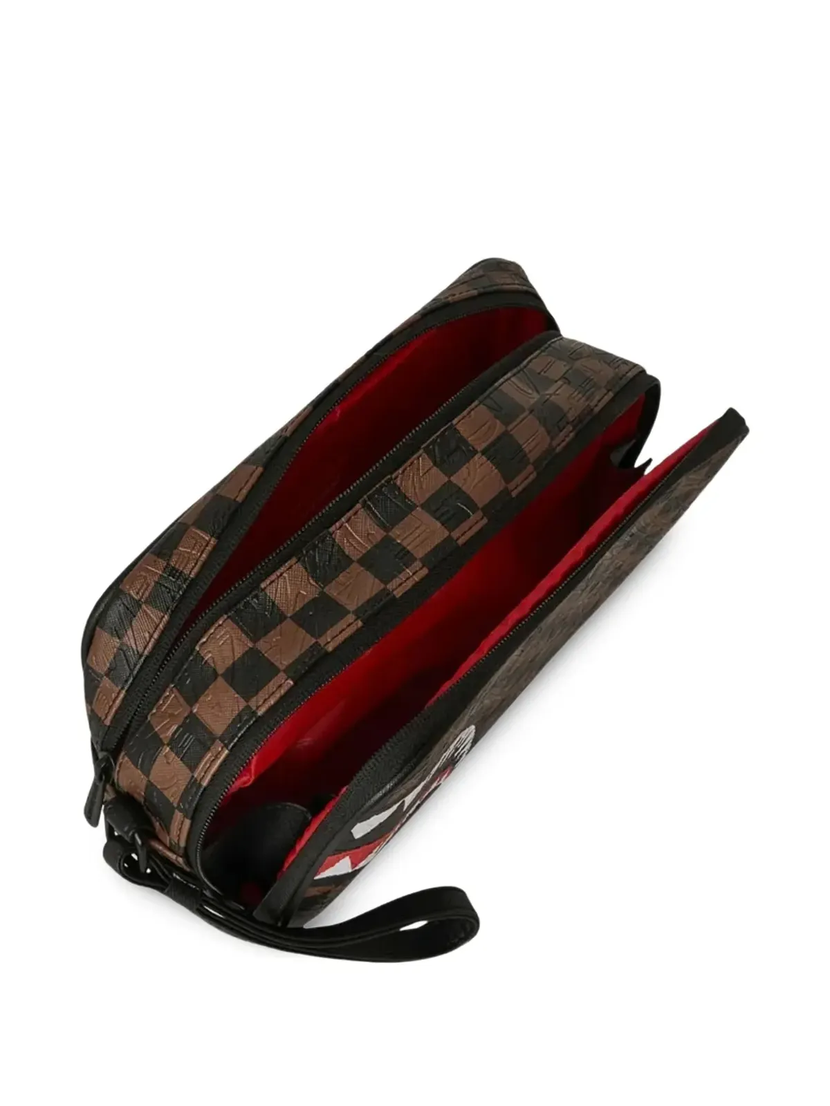 Sprayground チェック柄洗面バッグ - 画像3