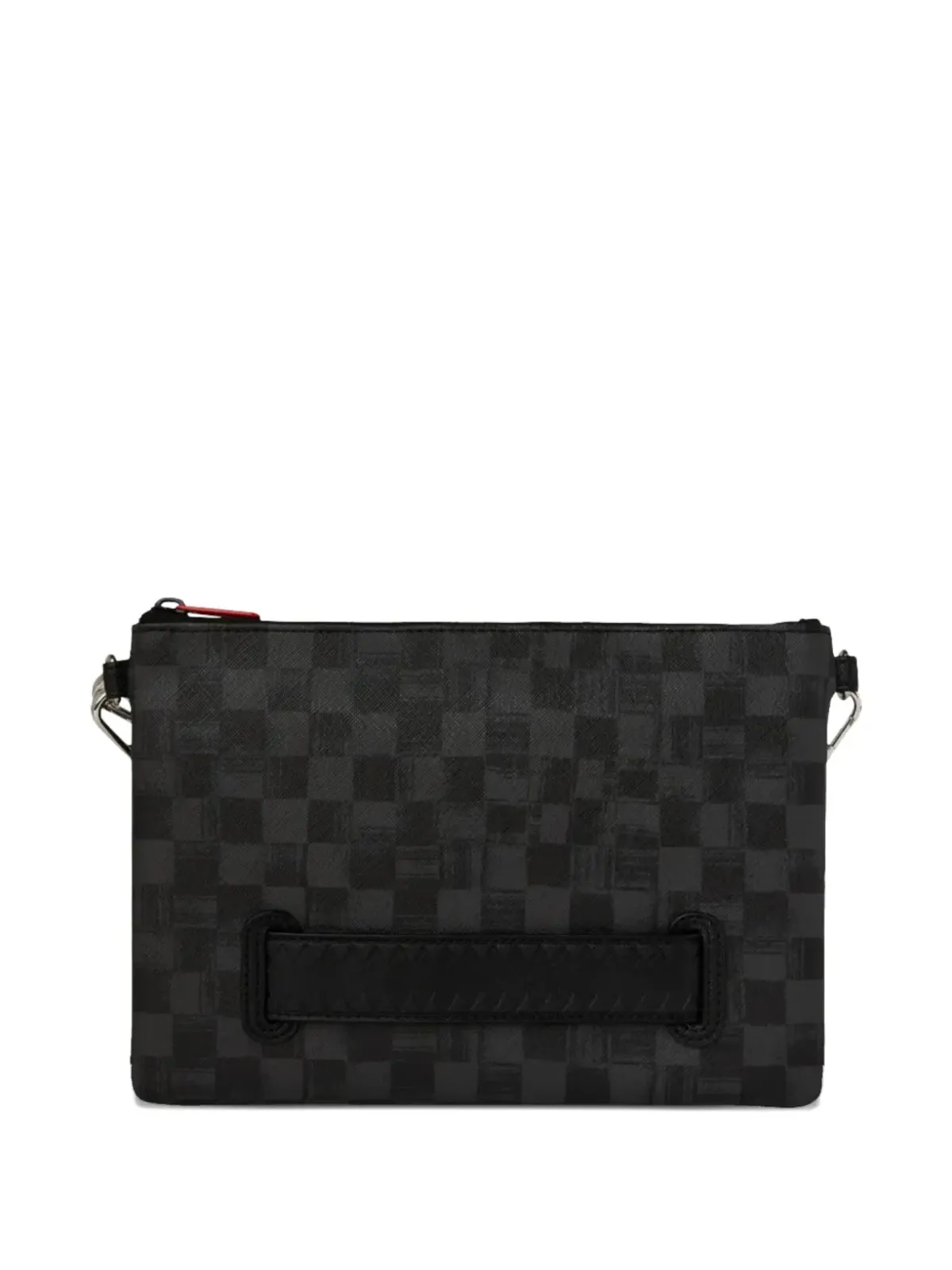 Sprayground チェック柄ロゴディテール クラッチバッグ - 画像2