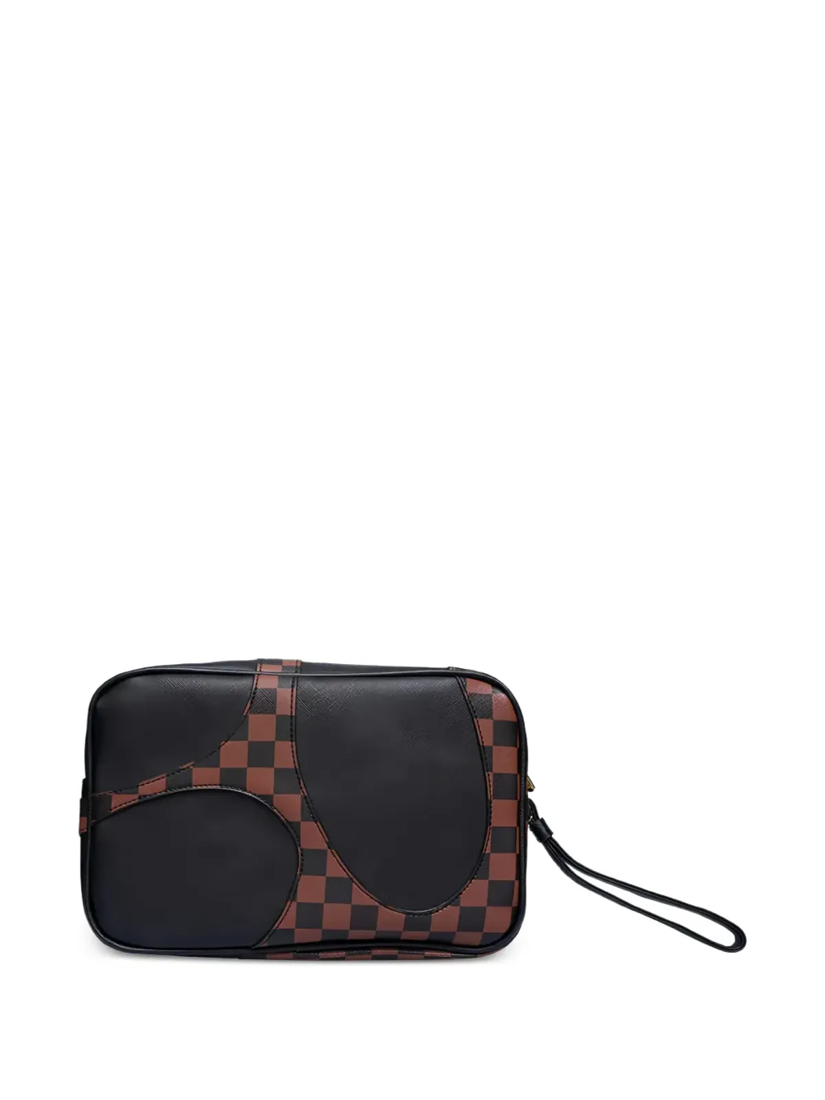 Sprayground ロゴエンボス チェック柄 ウォッシュバッグ - 画像2
