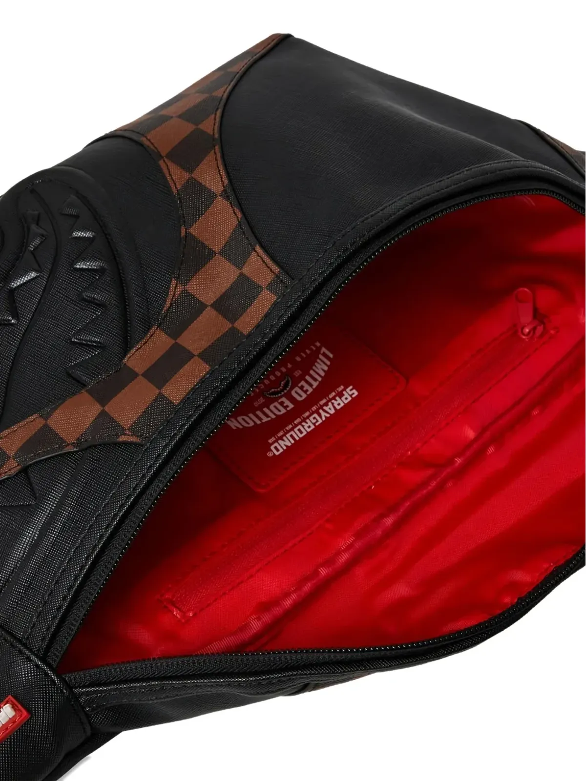 Sprayground チェッカーボード柄ベルトバッグ - 画像2