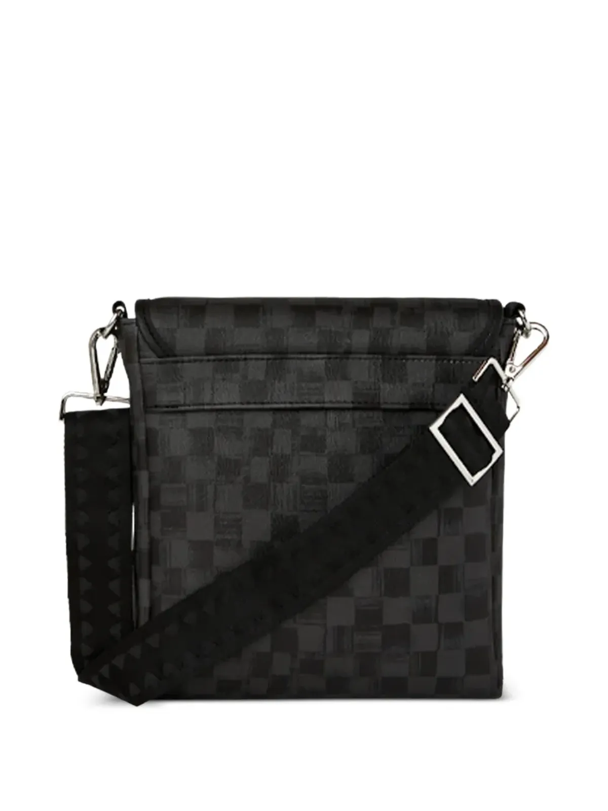 Sprayground ロゴディテール チェッカーボード柄 メッセンジャーバッグ - 画像2