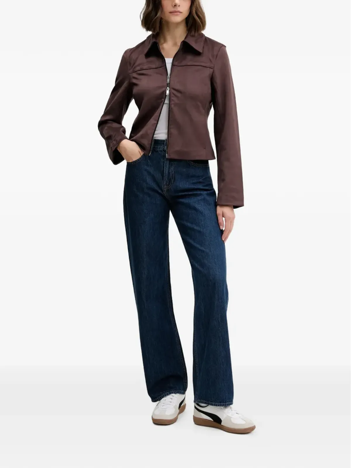 Abercrombie & Fitch ジップファスナー付きジャケット - 画像2